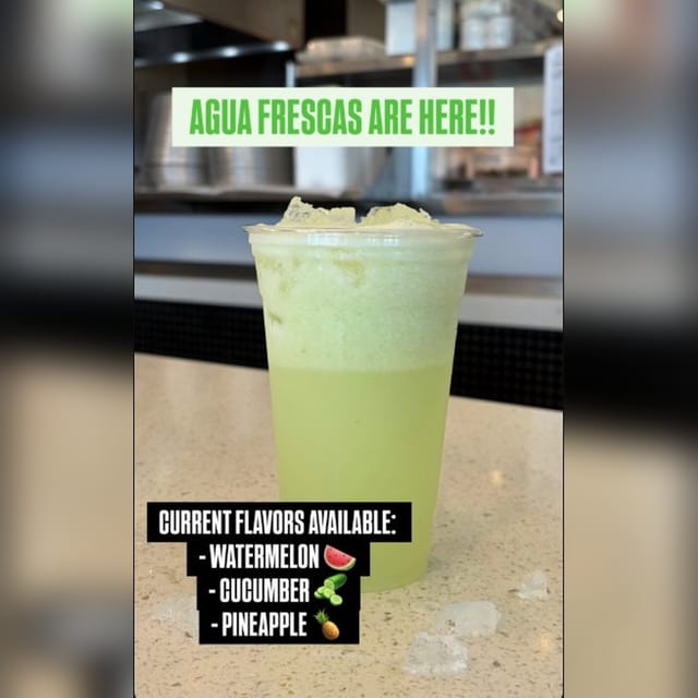 Aguas Frescas.