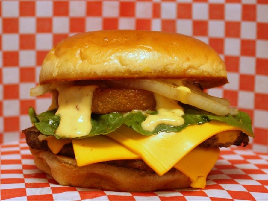 Double Grill House Burger.